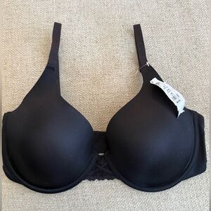 NEW MaidenForm Love the Lift, Demi Wire Push Up Bra with Lace Accent. Size 34D.